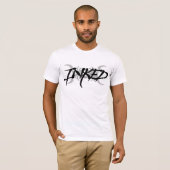 Mit tinte schwärzen-Grau T-Shirt (Vorne ganz)