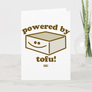 Mit Tofu-Karte betrieben Karte