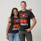 Mit Tomate kannst du nicht falsch liegen T-Shirt (Unisex)