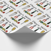 Mit Tools Geschenkpapier (Ecke)