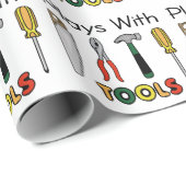 Mit Tools Geschenkpapier (Rolleneckpunkt)