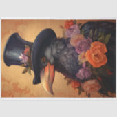 Mit Top Hat 1 Decoupage Paper Seidenpapier (Vorderseite)