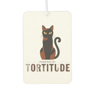 Mit Tortitude betriebene lustige Katzen-Luftverbes Autolufterfrischer
