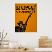 Mit U.S. Marines überholen Poster (Küche)