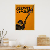 Mit U.S. Marines überholen Poster (Küche)