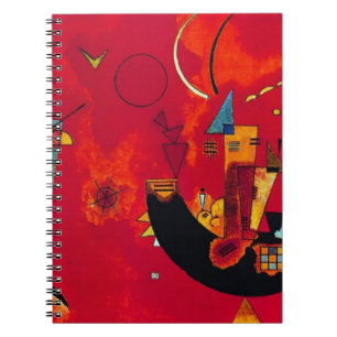 Mit und Gegen, 1929 by Wassily Kandinsky Notizblock