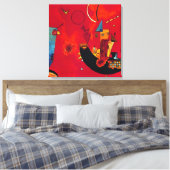 Mit und Gegen, 1929 von Wassily Kandinsky Leinwanddruck (Insitu (Schlafzimmer))
