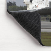 Mit ungefurchter Schleppleitung Mousepad (Ecke)