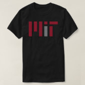 MIT University Sticker T-Shirt (Design vorne)