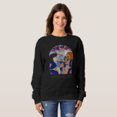 Mit uns rauchen sweatshirt (Vorne ganz)