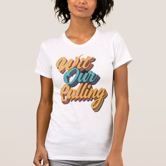 Mit unserem Aufruf T-Shirt (Vorderseite)