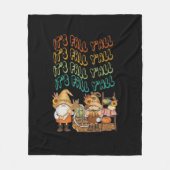 Mit unserem "It's Fall Y'all"-Design werden wir wi Fleecedecke (Vorderseite)