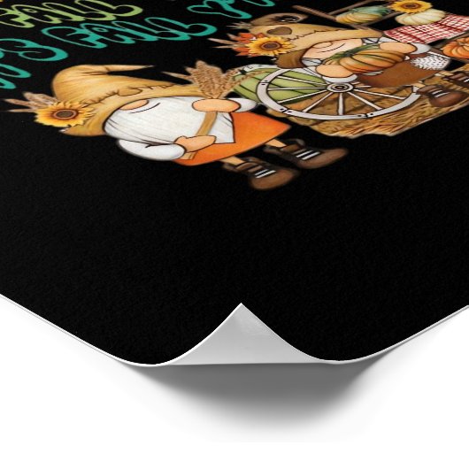 Mit unserem "It's Fall Y'all"-Design werden wir wi Poster (Ecke)