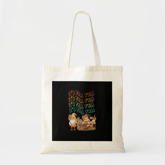 Mit unserem "It's Fall Y'all"-Design werden wir wi Tragetasche (Vorne)