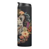 Mit unserem Leopard kühl und stilvoll bleibe Thermosbecher (Nach rechts gedreht)