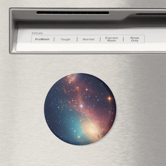 "Mit unseren Galaxy-Magneten den Wagen ausziehen" Magnet (In Situ (Geschirrspüler))