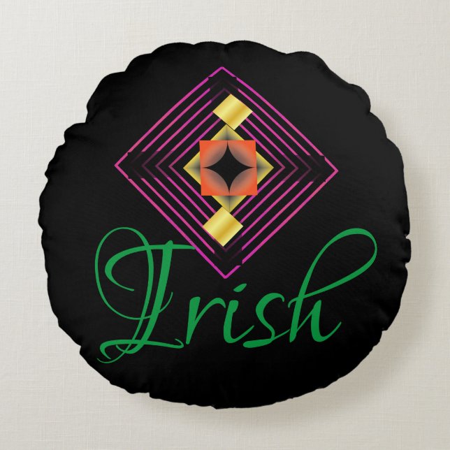 Mit unseren runden Kissen Komfort und Stil steiger (Vorderseite)