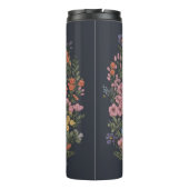 Mit unserer Katze gemütlich und Niedlich bleibe Thermosbecher (Rückseite)