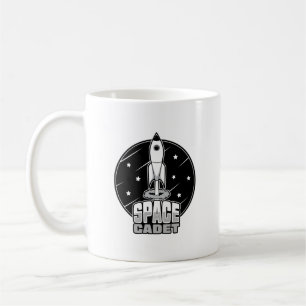 Mit unserer Retro-Rakete lassen Sie sich stilvoll Kaffeetasse
