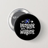 mit Unterstützung einer Warrior Hydrocephalus Awar Button (Vorne & Hinten)