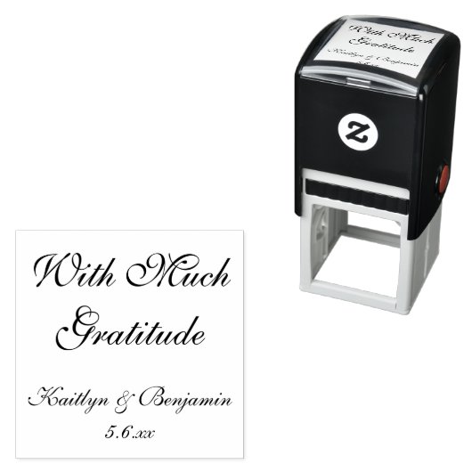 Mit viel Dankbarkeit | Bearbeitbar, Skript erstell Permastempel (Beispiel)