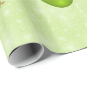 Mit viel Liebe Rot Gelbe Herzen Fraktal Kunst Geschenkpapier (Rolleneckpunkt)