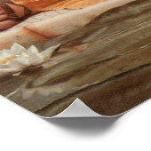 Mit Violets Wreathed und Robe von Saffron Hue Poster (Ecke)