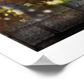 Mit Visionen von ZuckerPflaumen Poster (Ecke)