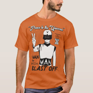 Mit VMAN Horror SciFi Columbus Georgia abheben T-Shirt