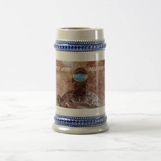 mit Volldampf Bierglas (Mittel)