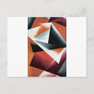 mit voller Kraft von Lyubov Popova Postkarte