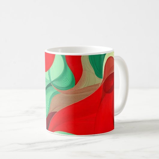 Mit Weihnachten Kaffeetasse (VorderseiteRechts)