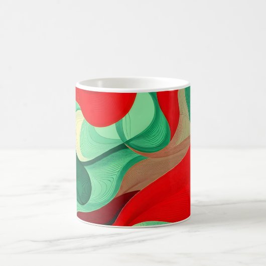 Mit Weihnachten Kaffeetasse (Mittel)