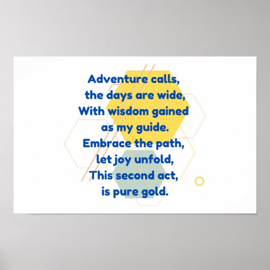 Mit Weisheit gewonnen Poster (Vorne)