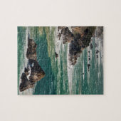 Mit Wellen Landschaftliche Küsten Puzzle (Horizontal)