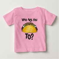 Mit wem redest du? Taco Tex Mex mexikanisches Esse