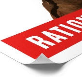 Mit weniger tun, sodass sie genug haben poster (Ecke)