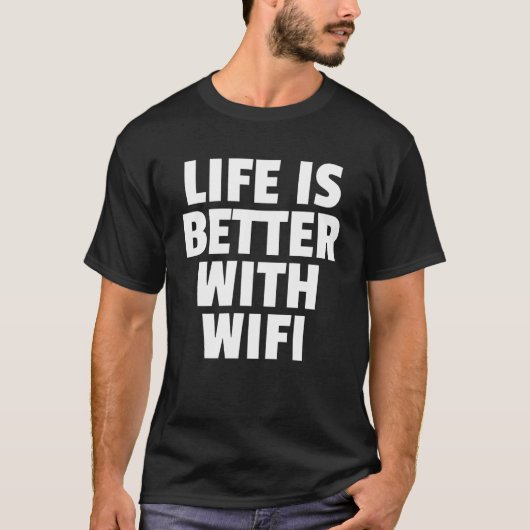 Mit WiFi T-Shirt (Vorderseite)
