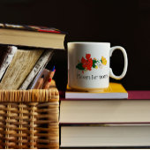 Mit Wildblumen klassische Kaffee-Tasse Kaffeetasse