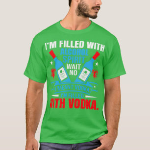 Mit Wodka überzogen T-Shirt
