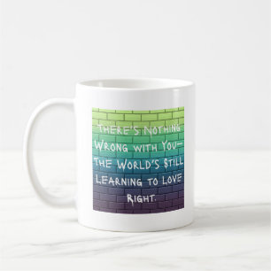 Mit YouTube - Liebe Right Edition ist nichts falsc Kaffeetasse