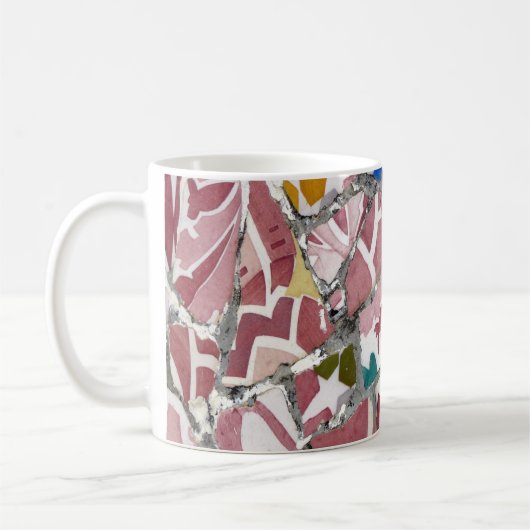 Mit Ziegeln gedeckte Kaffeetasse (Links)