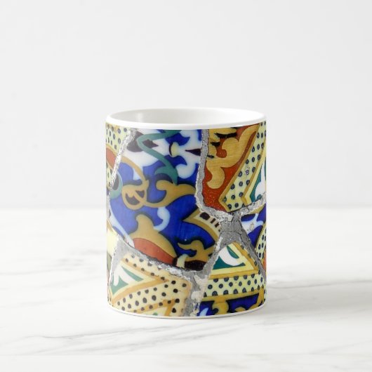 Mit Ziegeln gedeckte Kaffeetasse (Mittel)