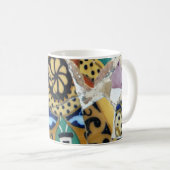 Mit Ziegeln gedeckte Kaffeetasse (VorderseiteRechts)