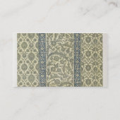 Mit Ziegeln gedeckte Platte von der Moschee von Visitenkarte (Rückseite)