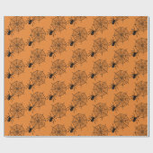 Mit Ziegeln gedeckte Spinnen- und Netz Geschenkpapier (Flach)
