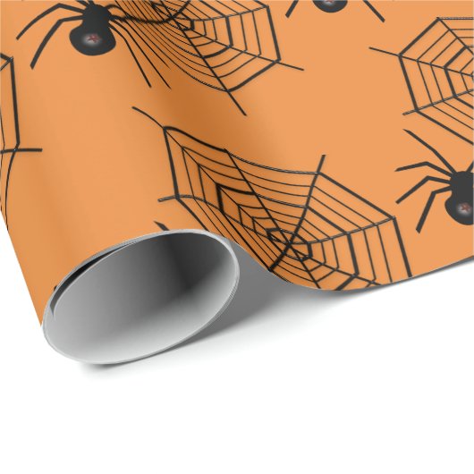 Mit Ziegeln gedeckte Spinnen- und Netz Geschenkpapier (Rolleneckpunkt)