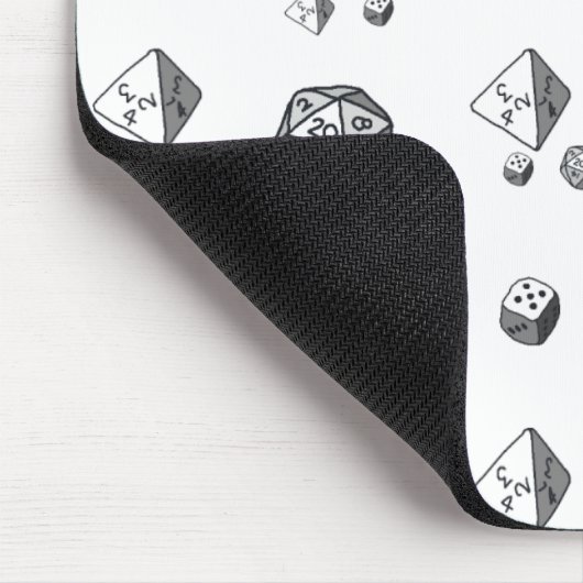 Mit Ziegeln gedeckte Würfel Mousepad (Ecke)