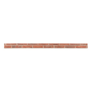 Mit Ziegeln gedecktes Backsteinmauer-städtisches Satinband