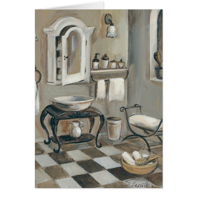 Mit Ziegeln gedecktes französisches (Vorne)